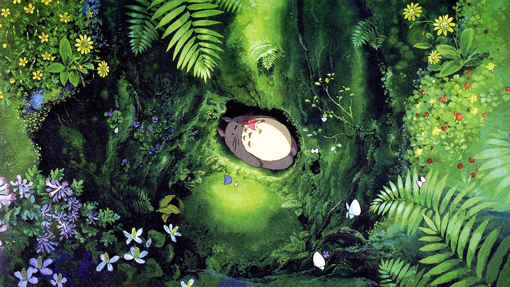 Totoro in tree